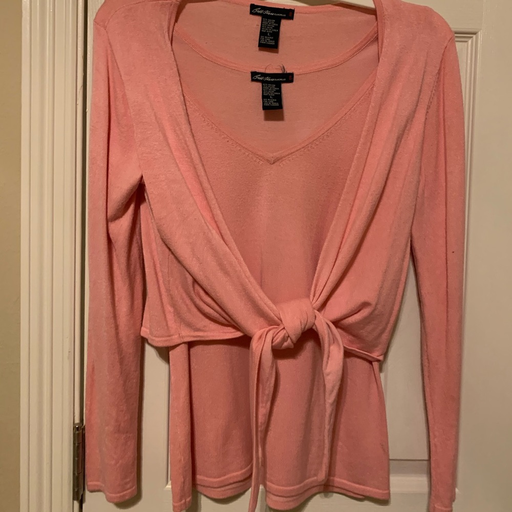 Knit twin set